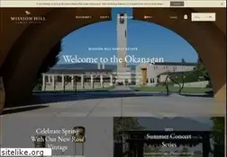 Sites similar to missionhillwinery.com