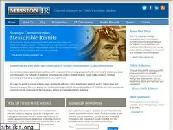 Sites similar to missionir.com