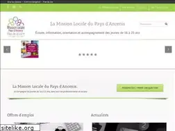 Sites similar to missionlocalepaysancenis.fr