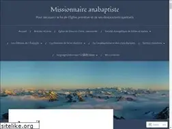 Sites similar to missionnaireanabaptiste.org