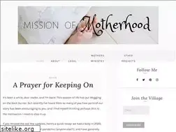 Sites similar to missionofmotherhood.com