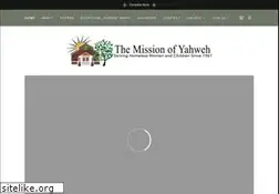 Sites similar to missionofyahweh.org