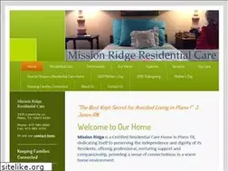 Sites similar to missionridgeresidential.com