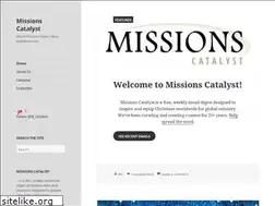 Sites similar to missionscatalyst.org