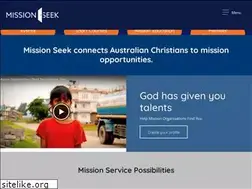 Sites similar to missionseek.com.au
