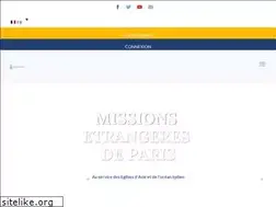 Sites similar to missionsetrangeres.com