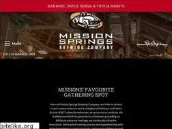 Sites similar to missionspringsbrewingcompany.com