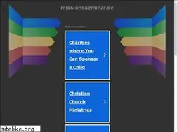 Sites similar to missionsseminar.de