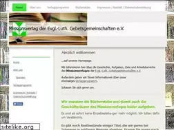 Sites similar to missionsverlag.de