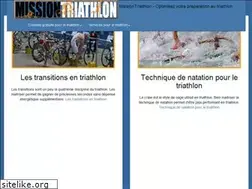 Sites similar to missiontriathlon.com