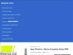 Sites similar to missionupsc.in