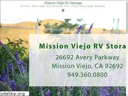 Sites similar to missionviejorvstorage.com