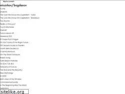Sites similar to missirkovbogdanov.com