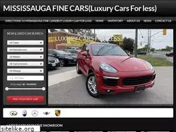 Sites similar to mississaugafinecars.ca