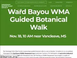 Sites similar to mississippinativeplantsociety.org