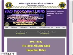 Sites similar to misslionsband.org