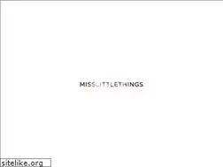 Sites similar to misslittlethings.com