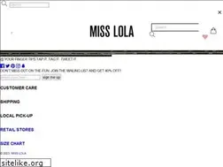 Sites similar to misslola.com
