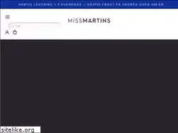 Sites similar to missmartins.dk