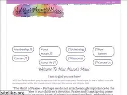 Sites similar to missmasonsmusic.com