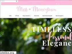Sites similar to missmonogram.com.au