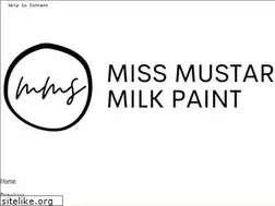 Sites similar to missmustardseedsmilkpaint.com