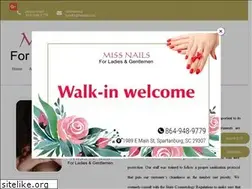 Sites similar to missnailsspartanburg.com