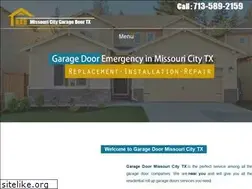 Sites similar to missouricitygaragedoortx.com