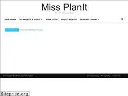 Sites similar to missplanit.com