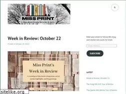 Sites similar to missprint.wordpress.com