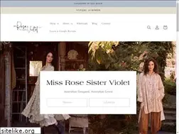 Sites similar to missrosesisterviolet.com.au