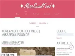 Sites similar to missseoulfood.de