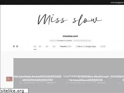 Sites similar to missslow.com
