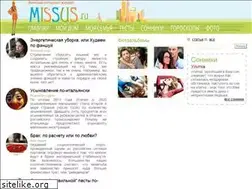 Sites similar to missus.ru