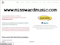Sites similar to misswardmusic.com