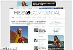 Sites similar to missyconfidential.com.au