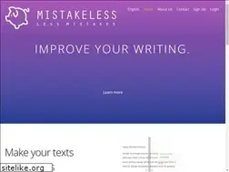 Sites similar to mistakeless.com