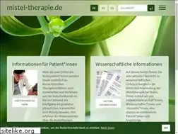 Sites similar to mistel-therapie.de
