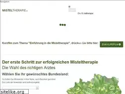 Sites similar to misteltherapie.at