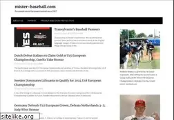Sites similar to mister-baseball.com