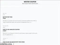Sites similar to mister-coupon.com