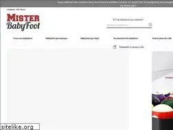 Sites similar to misterbabyfoot.com
