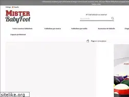 Sites similar to misterbabyfoot.es