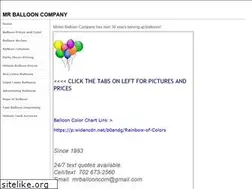 Sites similar to misterballoon.com