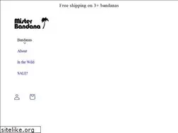 Sites similar to misterbandana.com