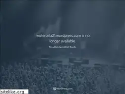 Sites similar to mistercela21.wordpress.com
