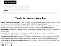 Sites similar to misterherramientas.com