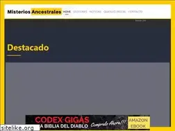 Sites similar to misteriosancestrales.com