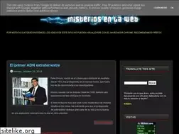 Sites similar to misteriosenlaweb.blogspot.com