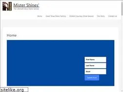 Sites similar to mistershines.com